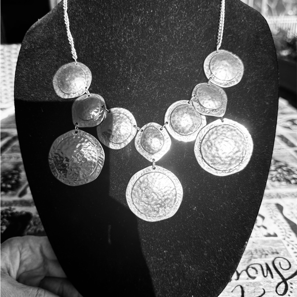 Silver Statement Necklace